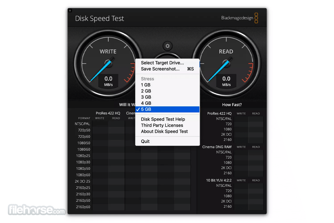 Download Blackmagic Speed Test Mac